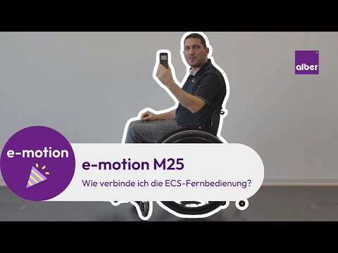 e-motion M25 | Wie verbinde ich die ECS-Fernbedienung?