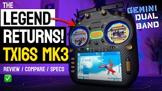 LEGEND RETURNS!!! - Radiomaster TX16S MK3 Radio - | Review | Compare | Specs! 🏆 #fpv #drones