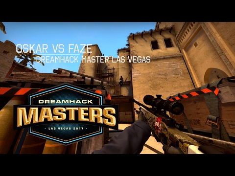 Oskar vs. Faze @ Dreamhack Masters Las Vegas