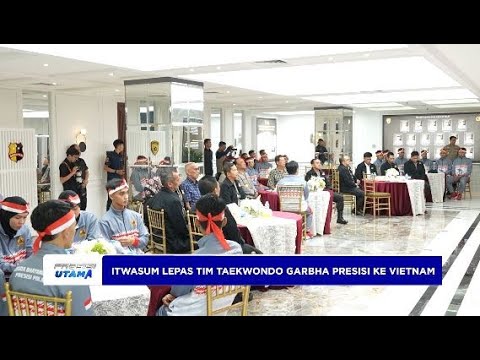 IRWASUM POLRI LEPAS TIM TAEKWONDO GARBHA PRESISI KE VIETNAM