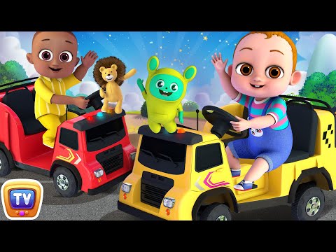 Wheels on the Toy Bus with Baby Taku & Friends  - ChuChu TV Nursery Rhymes & Kids Songs for Infants