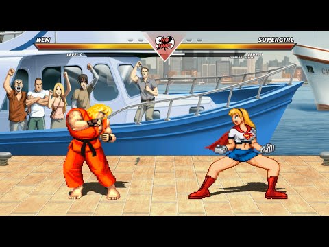 KEN vs SUPERGIRL - The most epic fight ever made❗