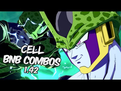 DBFZ 1.42 Cell BnB / Advanced Combos | DRAGON BALL FighterZ