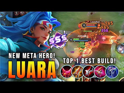 23 KILLS!! Luara's New Meta Farm Laner - Top 1 Best Build in Honor of Kings