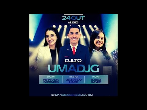 Culto UMADJG 24/10/26 | Assembleia de Deus Jardim Guaraituba - Paranaguá - Pr 