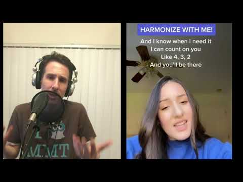 Harmonizing Count On Me with @liannefrankel (low harmony only - duet us!).