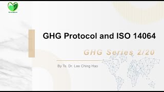 GHG Series 2/20: GHG Protocol and ISO 14064