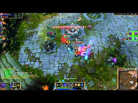 Jax - Backdoor de base a base + Casi Pentakill!