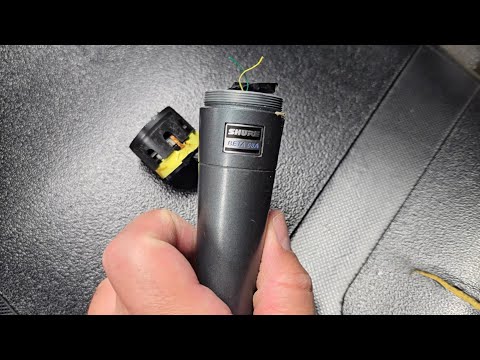How to fix Shure Beta 58A microphone when physically broken under grill