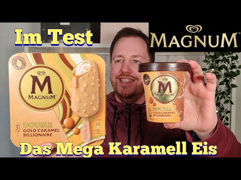 Magnum: Double Golden Caramel Billionaire (Am Stiel & im Becher) im Test