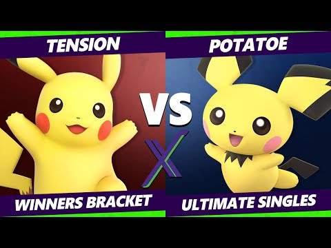 Smash Ultimate Tournament - Tension (Pikachu)  Vs. Potatoe (Pichu) - S@X 299 SSBU Winners Bracket