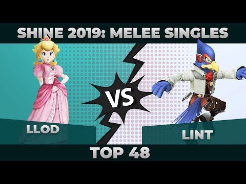 lloD vs lint - Losers' Round 3: Melee Singles: Top 48 - Shine 2019 | Peach vs Falco