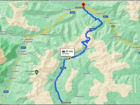 Fahrt übers Penserjoch Ducati Multistrada 1200S