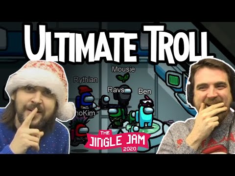 Lewis's Ultimate Troll Rounds In Among Us | Yogscast Jingle Jam 2020