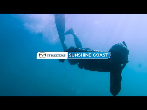 Free-diving King's Beach | Sunshine Coast Mazda | Chilli