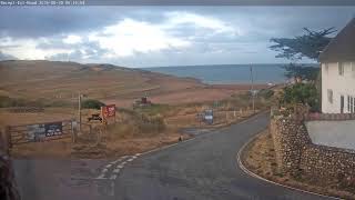 Seatown from Golden Cap Holiday Park live webcam
