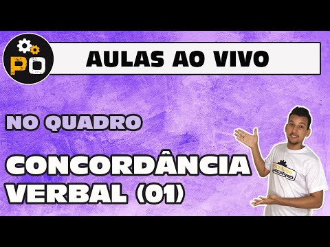 Dicas de Concordância Verbal - parte 1 (Português Operacional)
