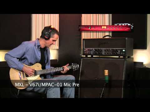 MXL V67i / MPAC-01 Guitar Demo