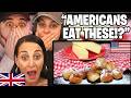 British Family Reacts to 9 BIZARRE American Foods that Brits Don't Understand