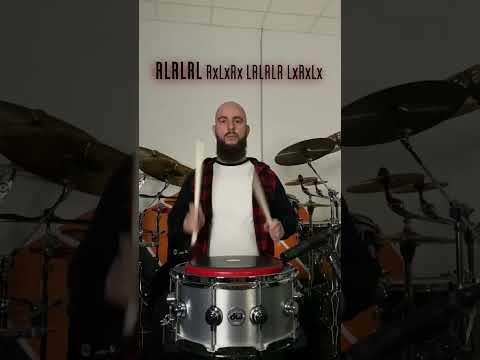 🥁 Single Stroke Roll Exercise with 16th and 8th Triplets 🥁