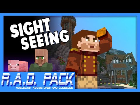Insane Minecraft Modpack Adventure! R.A.D Pack: Sight Seeing!
