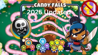 Candy Falls [Apopalypse] Guide | No Monkey Knowledge | BTD 6 (2025 Updated) 4K