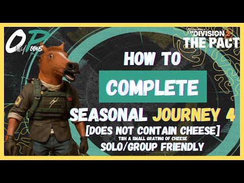HOW TO COMPLETE Y7S2 JOURNEY 4 | The Division 2