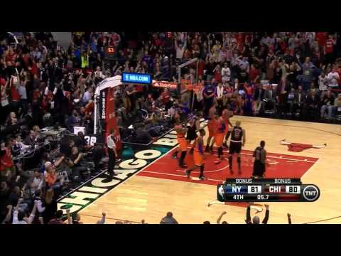 Derrick Rose's game winner vs the Knicks (10-31-2013)
