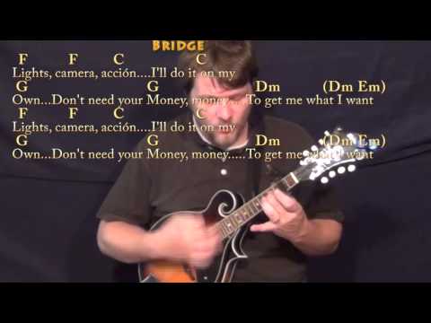 High By the Beach (Lana Del Rey) Mandolin Cover Lesson with Chords/Lyrics - Capo 2nd