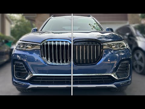 BMW X5, X6, X7 Kidney Grill Easy DIY