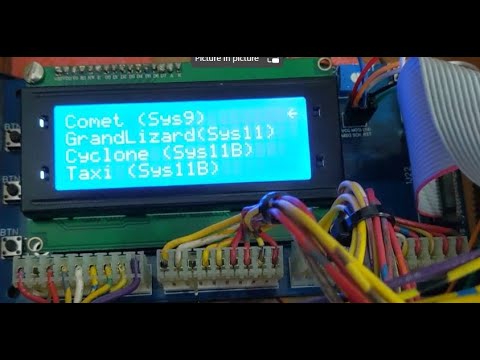 LCD pinball display decoder for Williams and DataEast. Final v1 with menu. Bench Tester.
