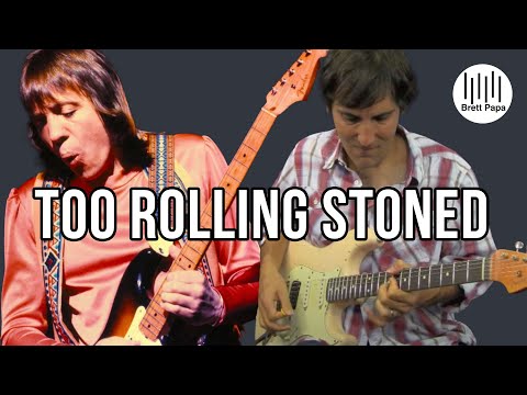 Robin Trower - Too Rolling Stoned Guitar Lesson - How To Play