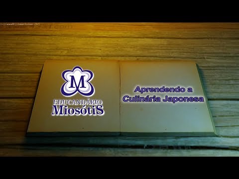 TVC Canal 06 - Momento Miosótis - Culinária Japonesa - 29-08-2017