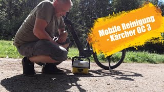 Radreinigung im Gelände- Mobile Sauberkeit Kärcher OC 3