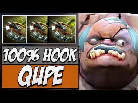 Qupe Pudge - 2182 Matches | Dota Gameplay 7.14
