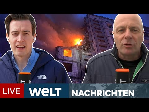 PUTINS KRIEG: Massive Raketenangriffe - Russische Warnung an Ukraine vor Offensive | WELT Newsstream