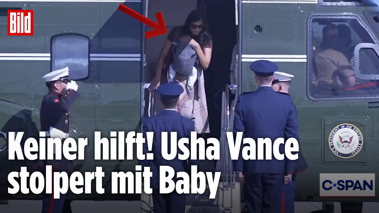 ALASKA: Schreckmoment bei Vance-Besuch sorgt für Empörung auf Social Media! Warum hilft keiner?