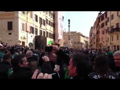 Borussen-Fans in Rom