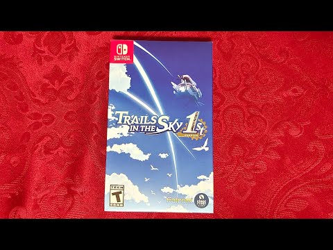 Trails in the Sky 1st Chapter Steelbook Edition Nintendo Switch Unboxing Video 