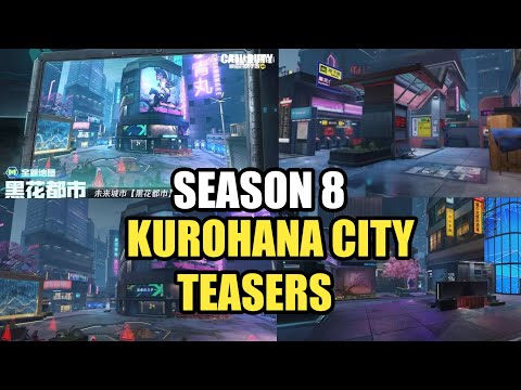 Codm Kurohana City Multiplayer Map Sneak Peeks Season 8