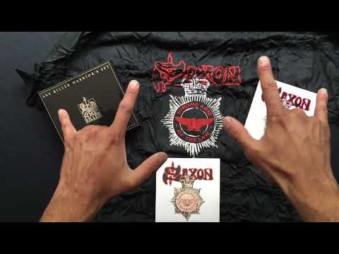 Unboxing SAXON - Strong Arm Of The Law (Axe Killer Warrior’s Set)