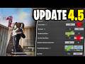 New Update 4 5 Best Settings Sensitivity To Improve Headshots And Hip Fire PUBG MOBILE BGMI