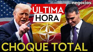 ÚLTIMA HORA | Trump explota contra Pedro Sánchez: "España ha sido hostil a la OTAN"