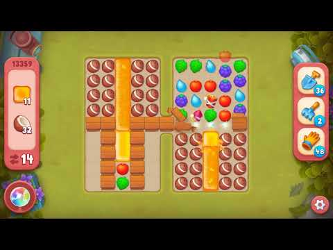 Gardenscapes level 13359 Gameplay #Bubunka