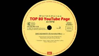 Duran Duran - Decadance (Extended Mix)
