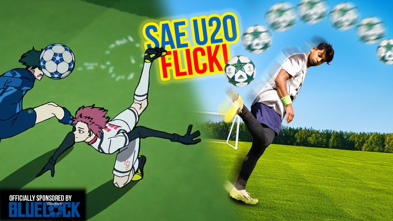 Learn SAE ITOSHI'S U20 Flick! BLUE LOCK Skill Made Easy!