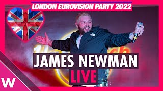 James Newman "My Last Breath" and "Embers" (UK 2021 and 2022) LIVE @ London Eurovision Party