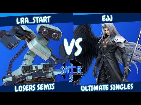 SATR3 Losers Semis: LRA_START (Wolf, ROB) vs EJJ (Sephiroth, Steve)SSBU Tournament