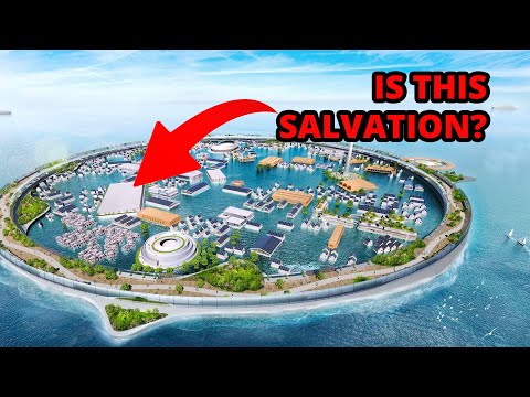 Japan Just Building a  Floating City That Survives Any Disaster