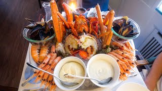 $225 Massive ROYAL SEAFOOD PLATTER in Copenhagen, Denmark! - YouTube